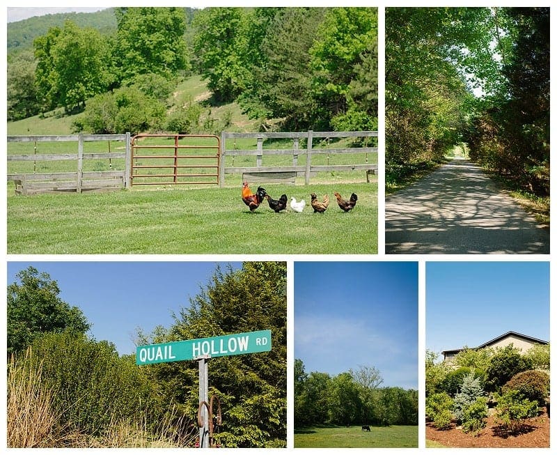 A beautiful local farm location for a wedding