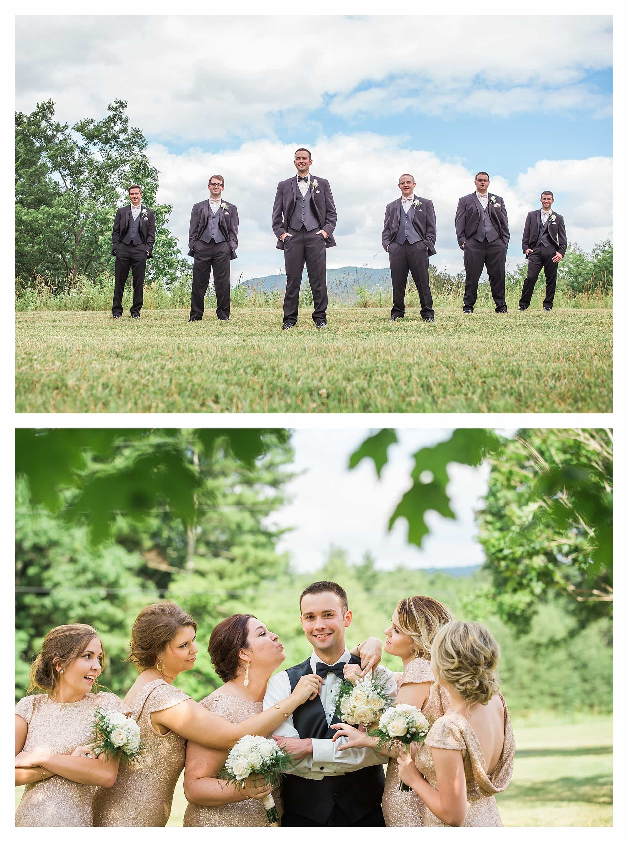 groomsmen pictures summer wedding