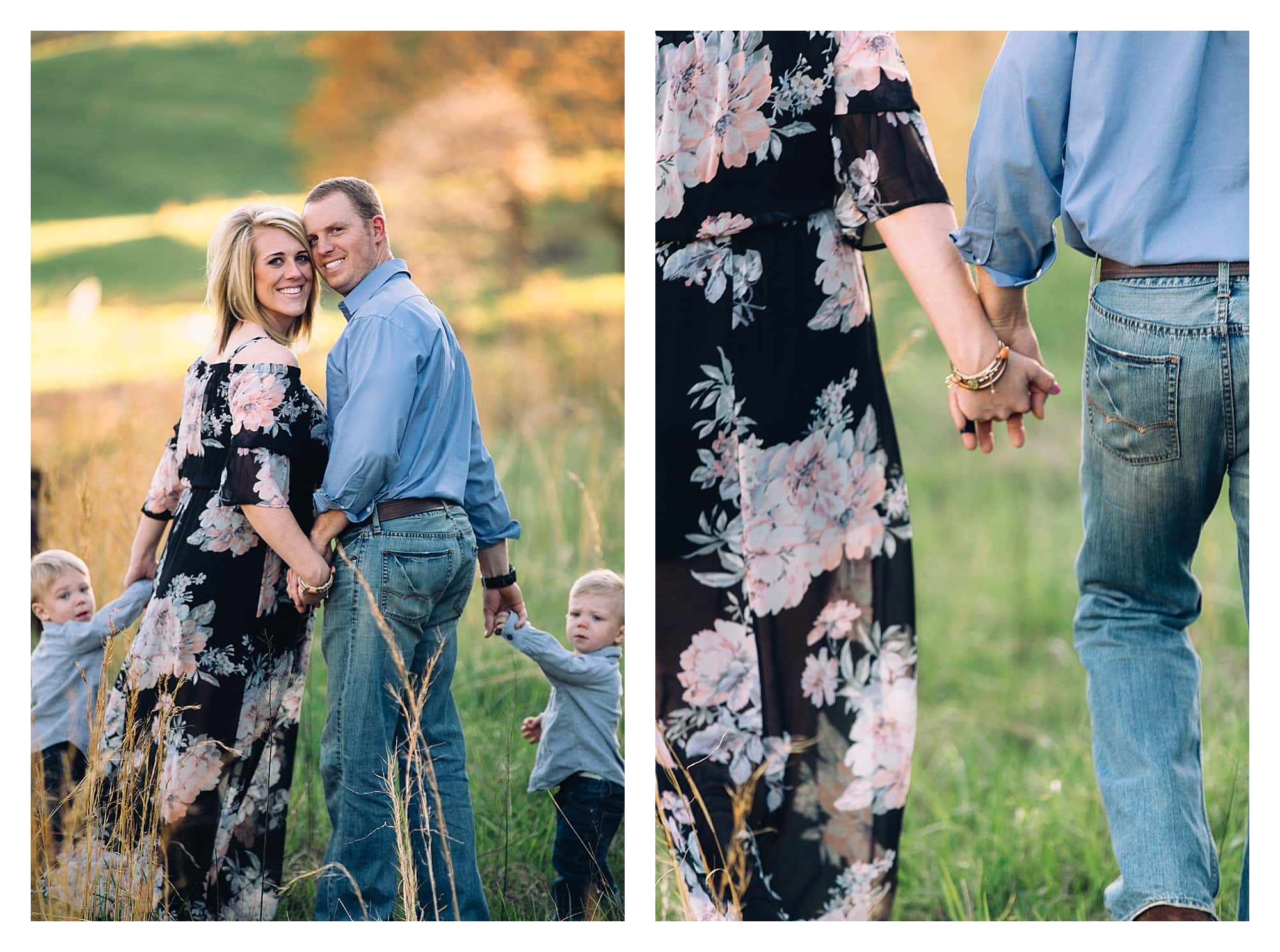 Asheville Natural Light Family Portrait Photographer