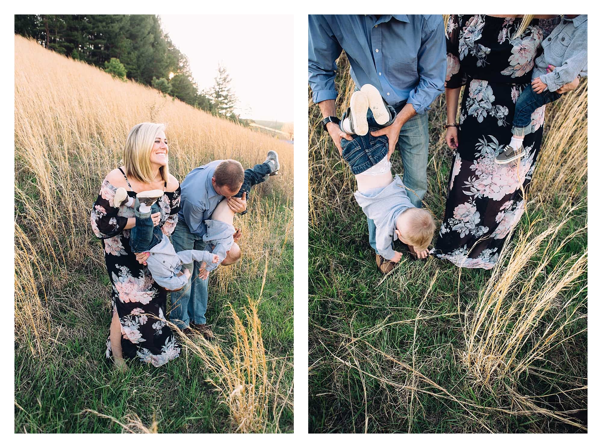 Asheville Natural Light Family Portrait Photographer