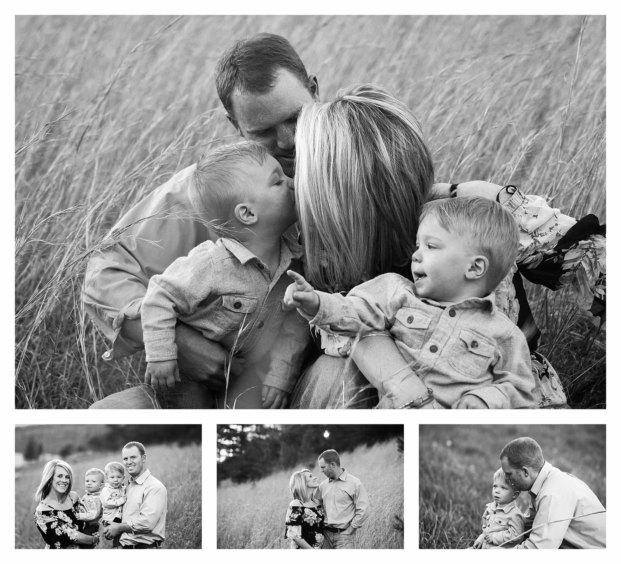 Asheville Natural Light Family Portrait Photographer