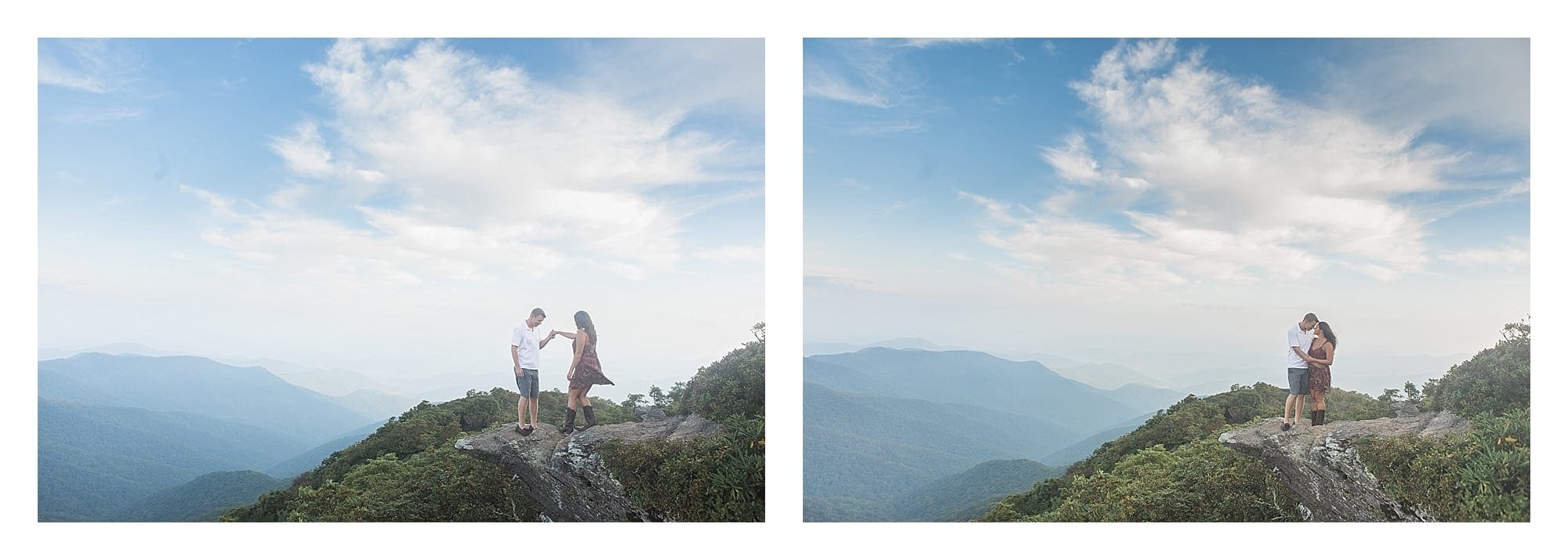 Mountain Destination Engagement Photographer