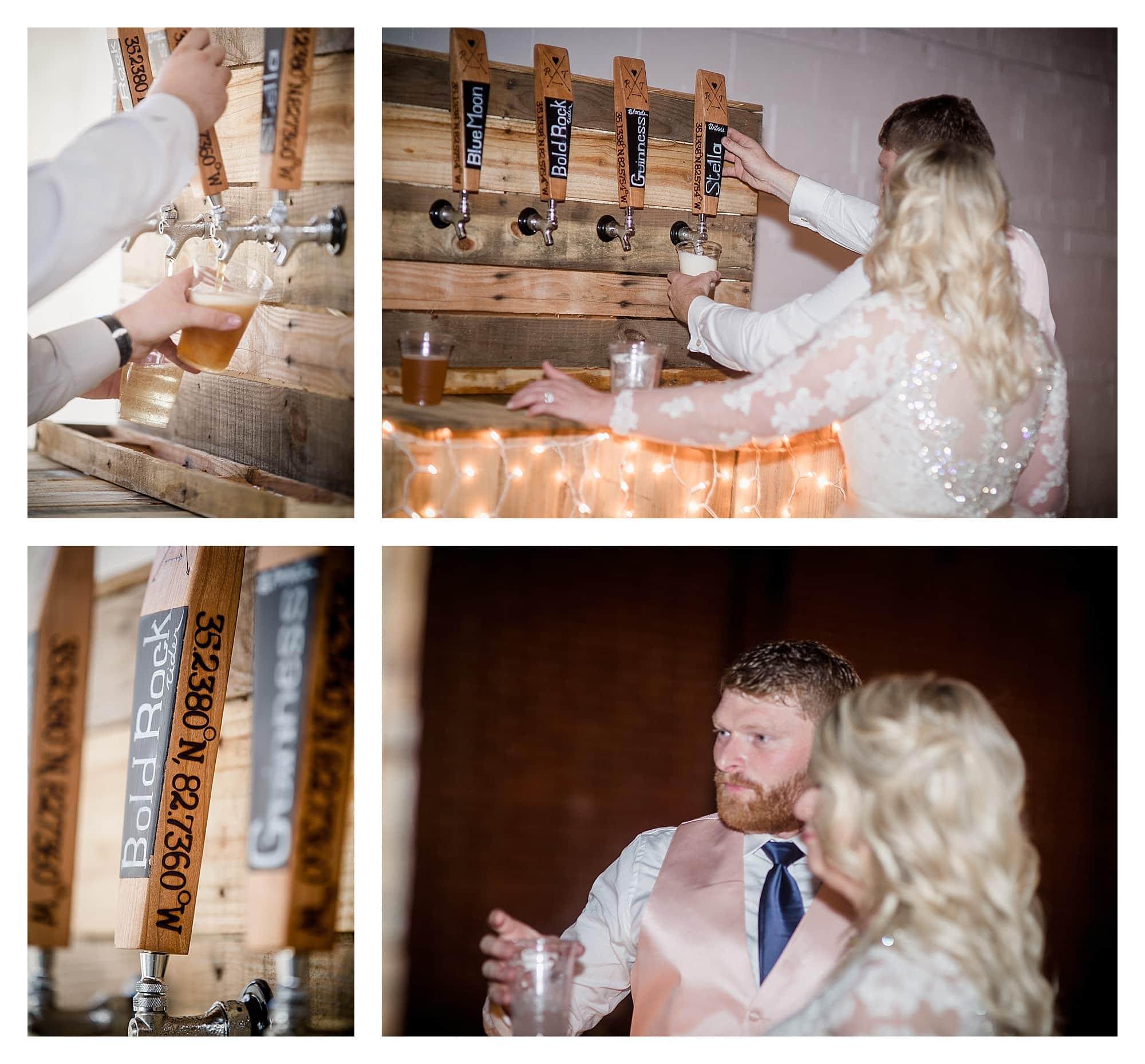 Groom made beer dispenser