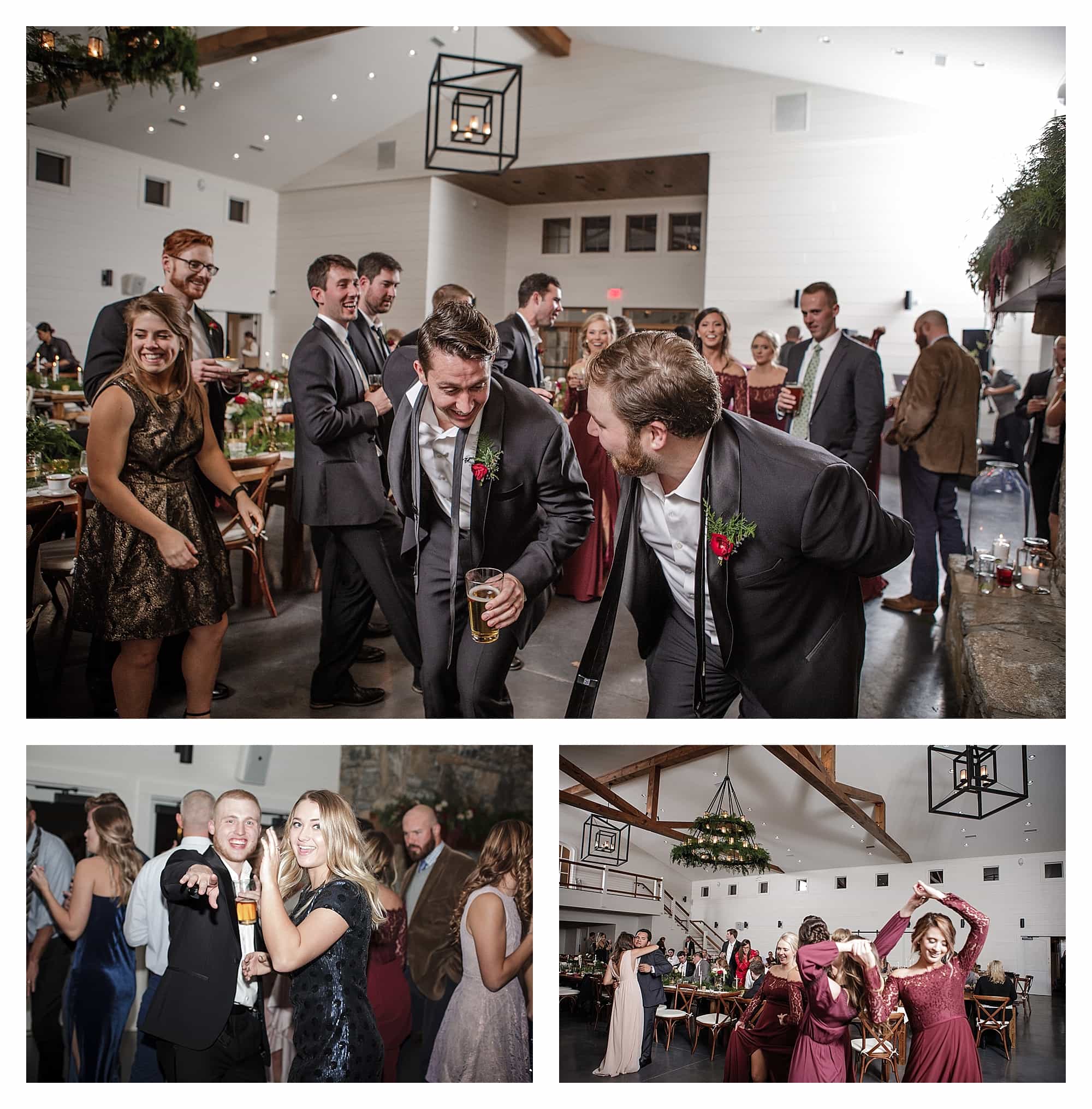 dancing at asheville wedding venue Chestnut Ridge