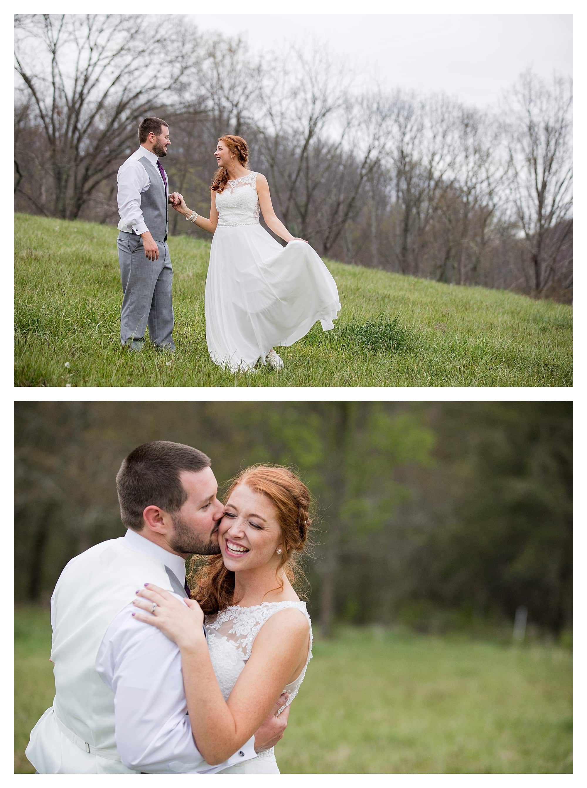 spring bride and groom pictures