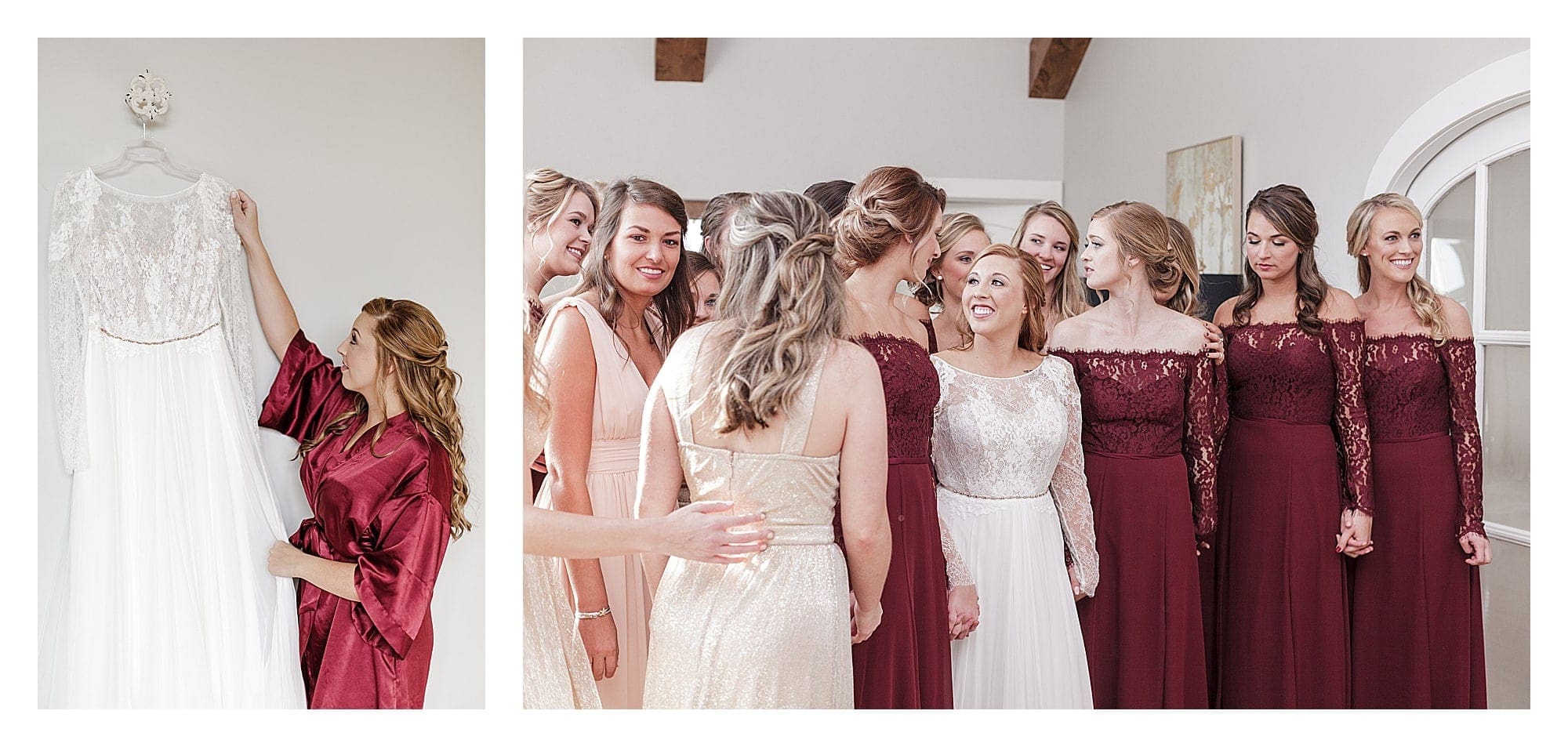 Bridemaids-surround-bride