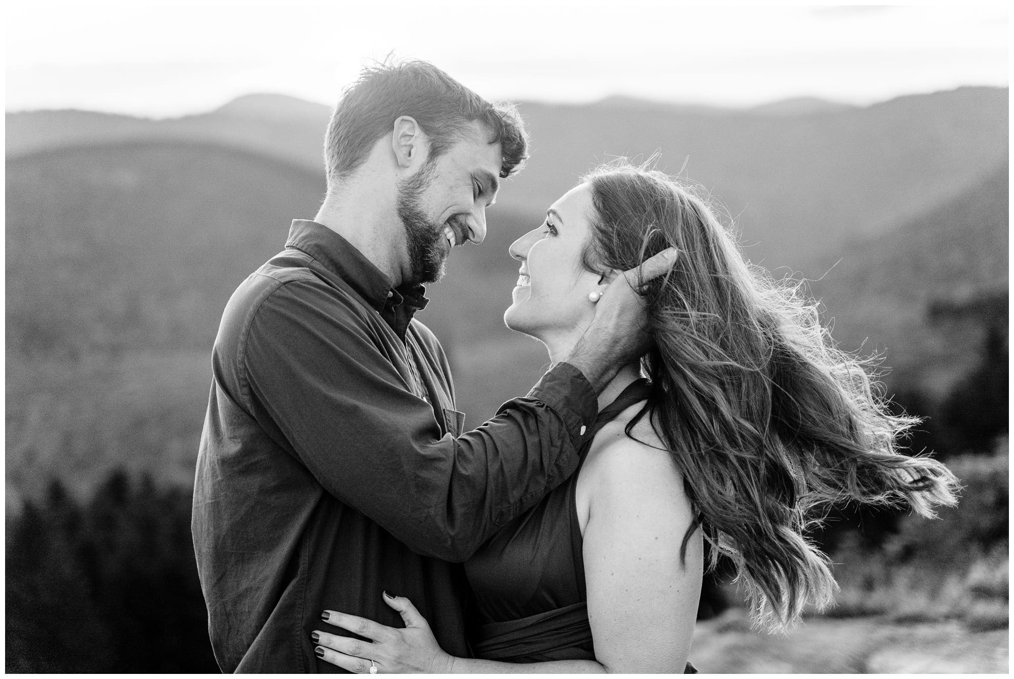 Blue Ridge Parkway Engagement Photos | Asheville Engagement Photographer