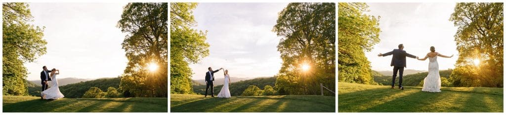 Wolf of Laurel Country Club Fall Wedding in the Mountains | Asheville Wedding Photographer