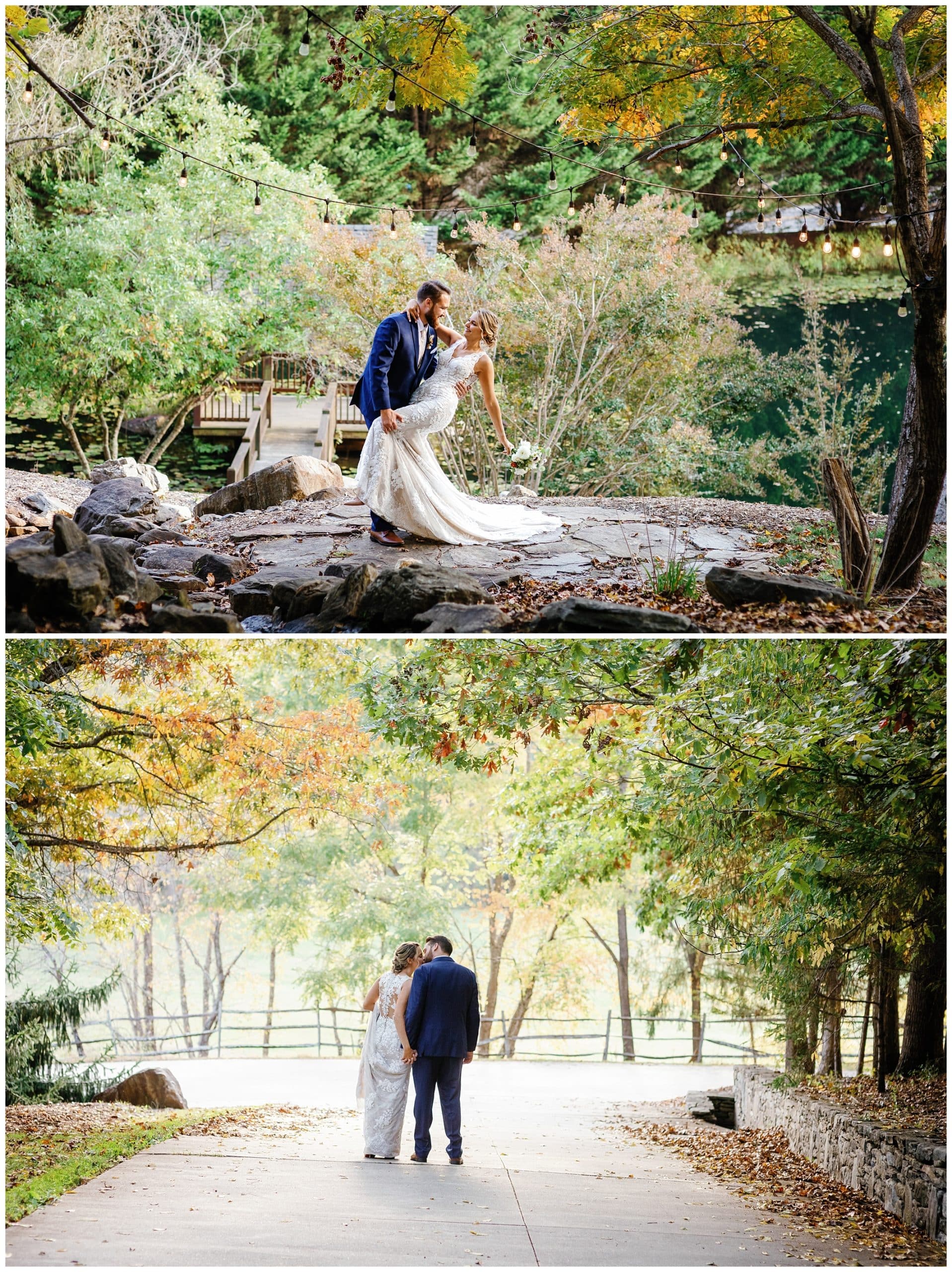wedding photography and video for a fall wedding in Asheville
