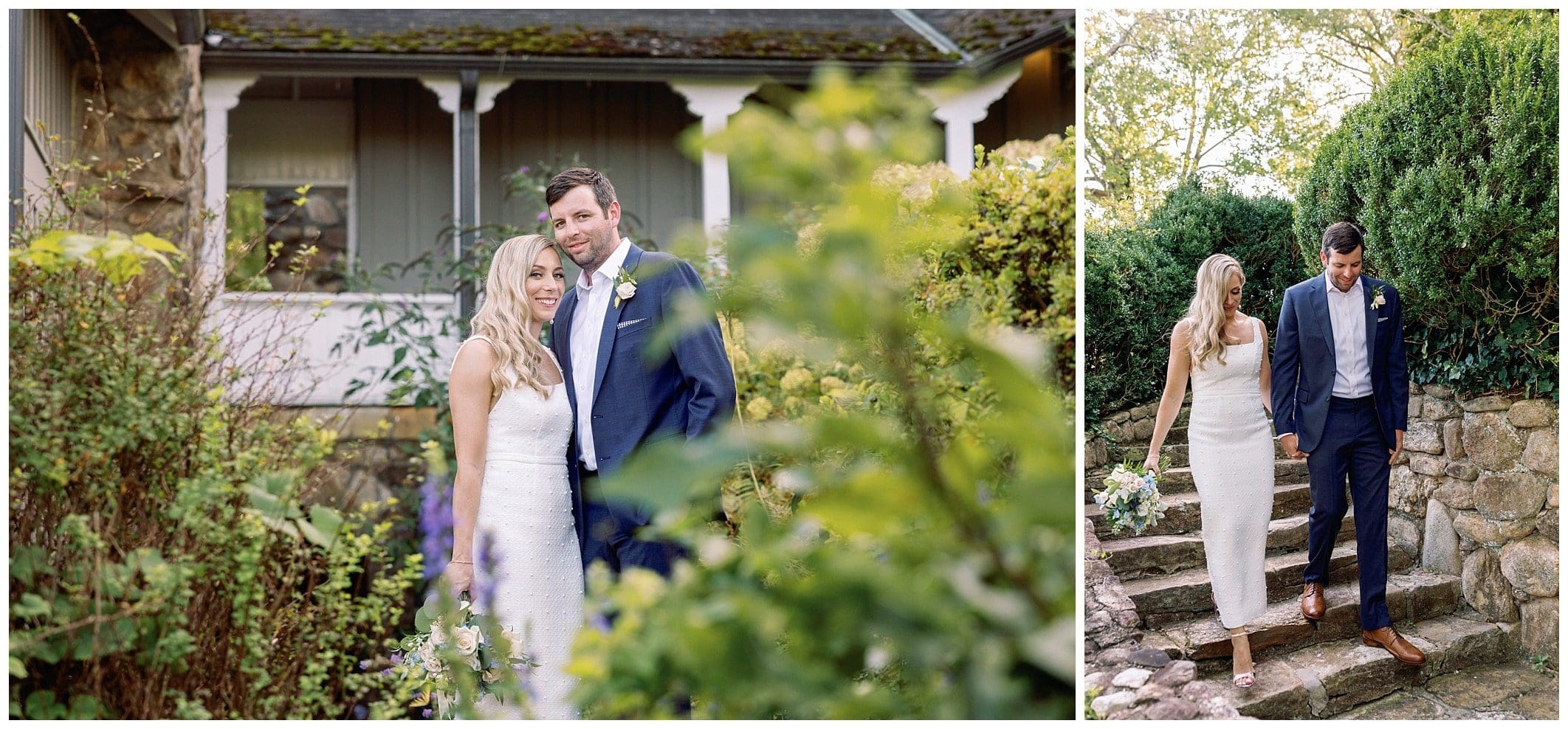 bride and groom portraits for an intimate mountain wedding