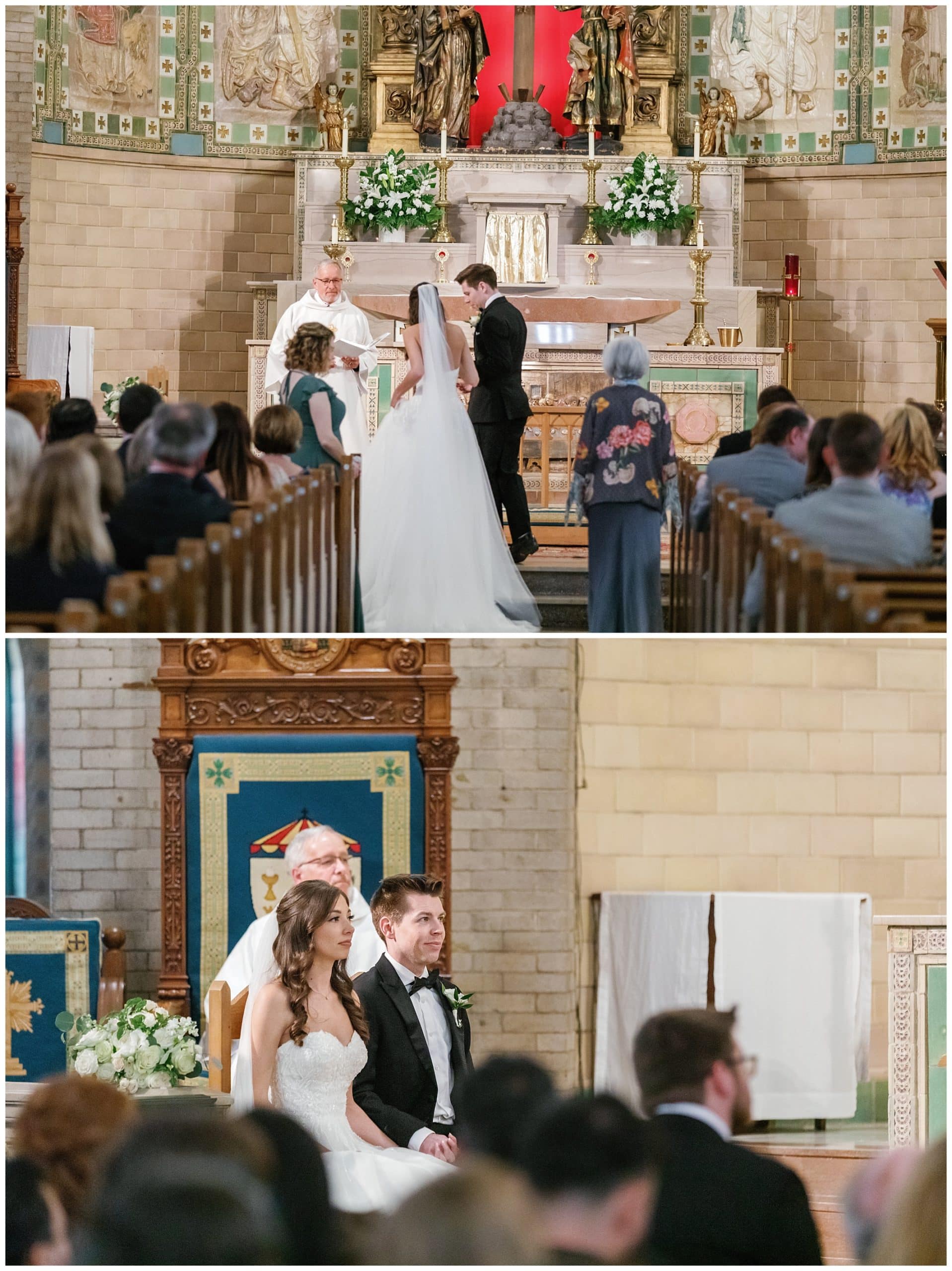 st basilica of Lawrence wedding 
